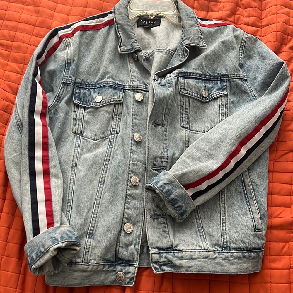 Trimmed Jean jacket